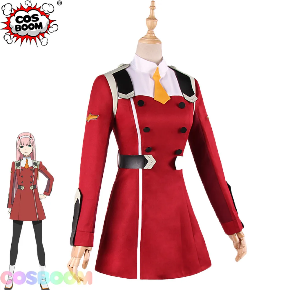 darling in the franxx zero two cosplay costume_
