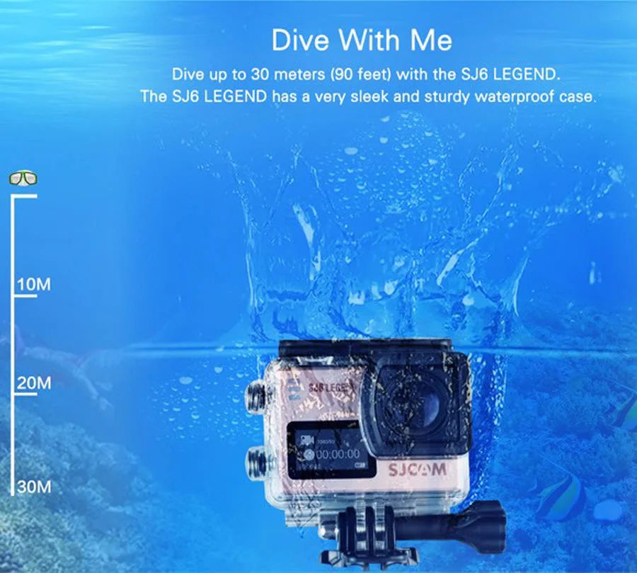 Original SJCAM SJ6 LEGEND Sports Action Camera 4K