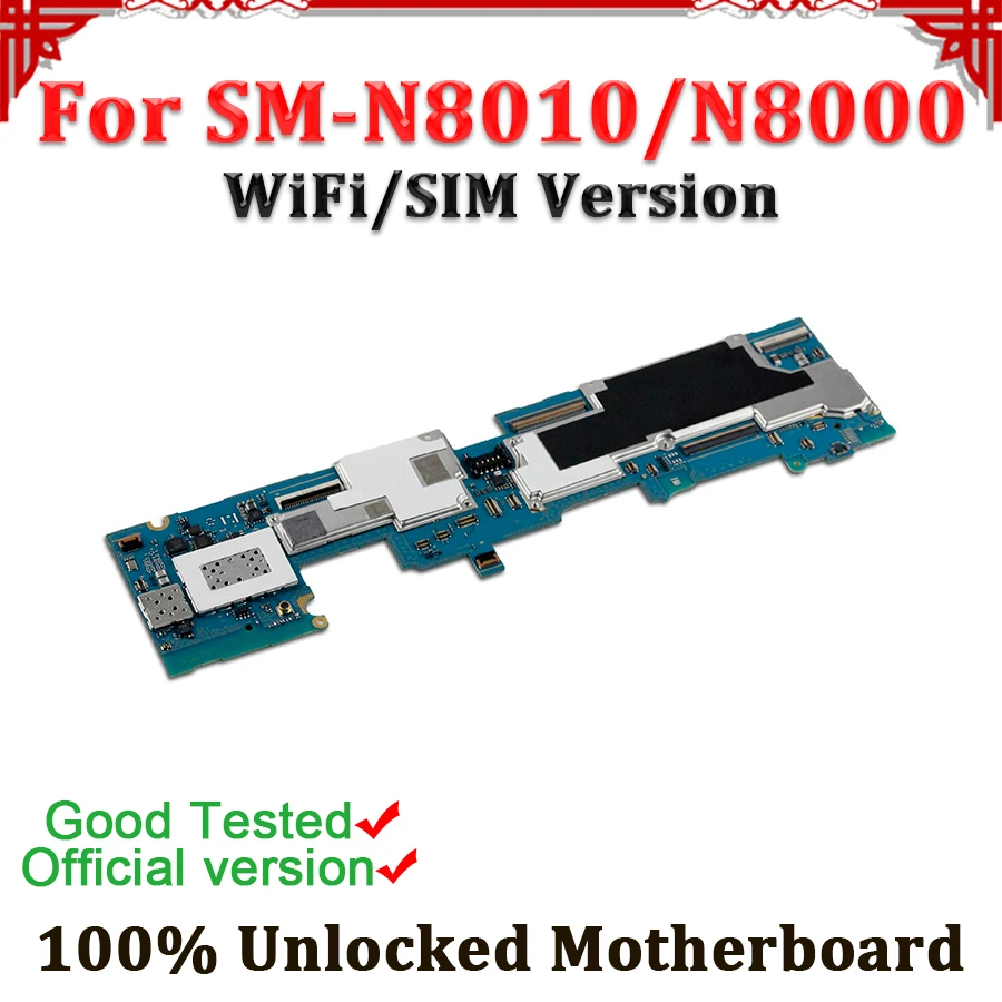 

Replacement For Samsung Galaxy Note 10.1 N8010 N8000 Motherboard,Disassemble Logic Board For Samsung N8010 N8000 With Full Chips