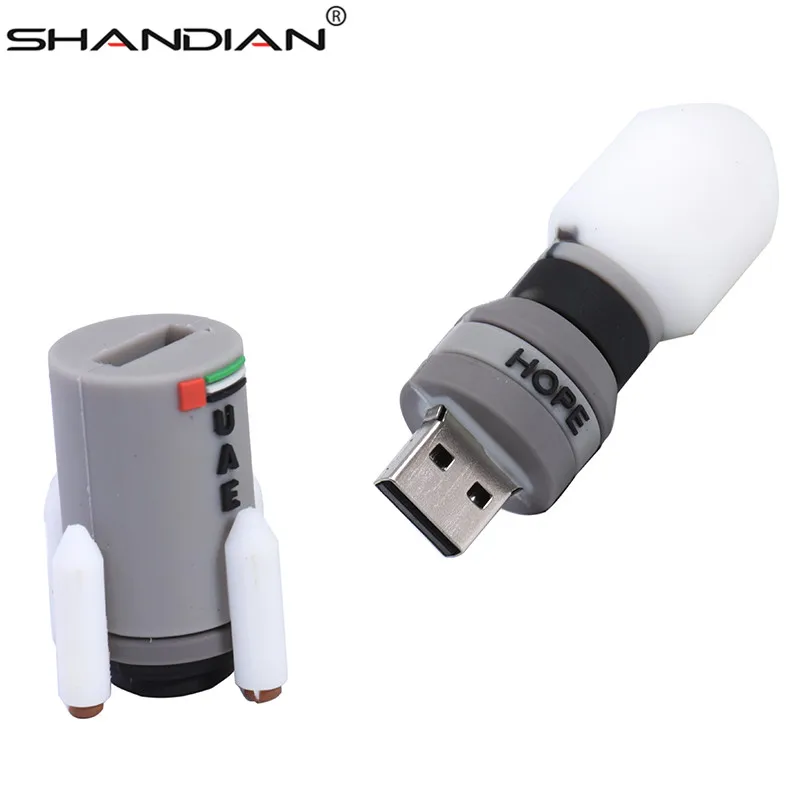 

SHANDIAN Fashion rocket model Pen Drive airplane pendrive 4GB 8GB 16GB 32GB 64GB Usb Flash Drive memory stick U disk flash card