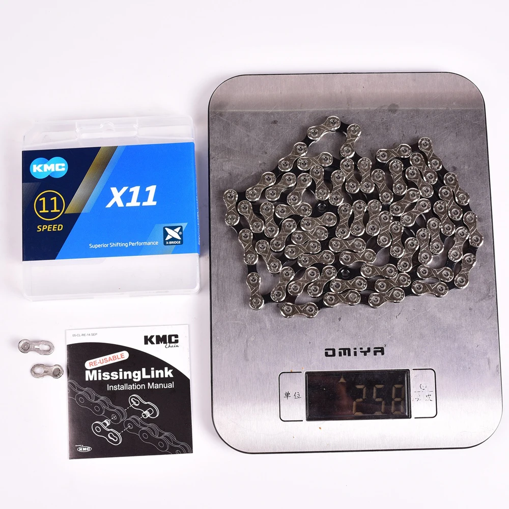 Perfect KMC X11 bicycle chain 11 speed 118 links with quick link ultralight 256g MTB mountain bike chain road 11 variable boxed 3 Perfect KMC X11 bicycle chain 11 speed 118 links with quick link ultralight 256g MTB mountain bike chain road 11 variable boxed 3
