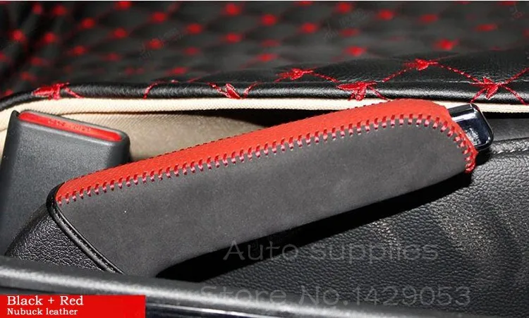Чехол для Hyundai Elantra Avante ручного тормоза обложка из натуральной кожи DIY автомобиля стайлинг поставки авто предметы интерьера украшения