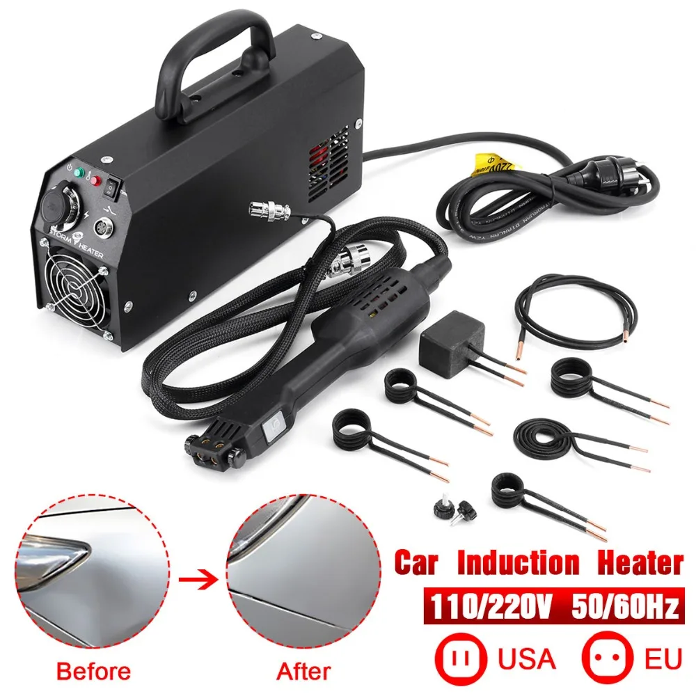 

110/220 V 2000W Car Induction Heater Repair Machines Tool Paintless Removing for Car Repair Removal of Dents Car Body Repair
