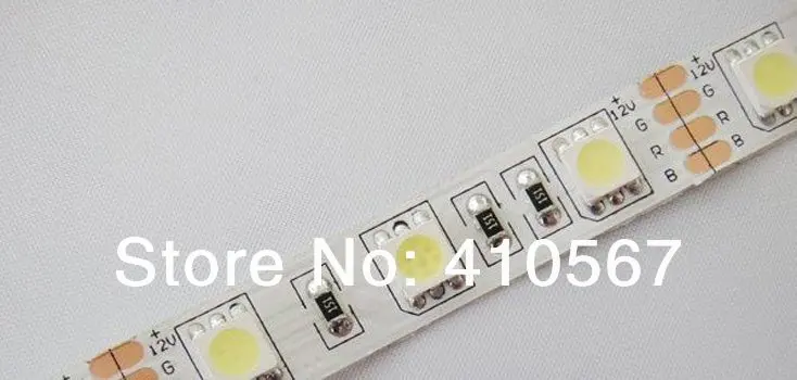 Бесплатная доставка 12 в 5050 SMD Светодиодная лента белый/теплый