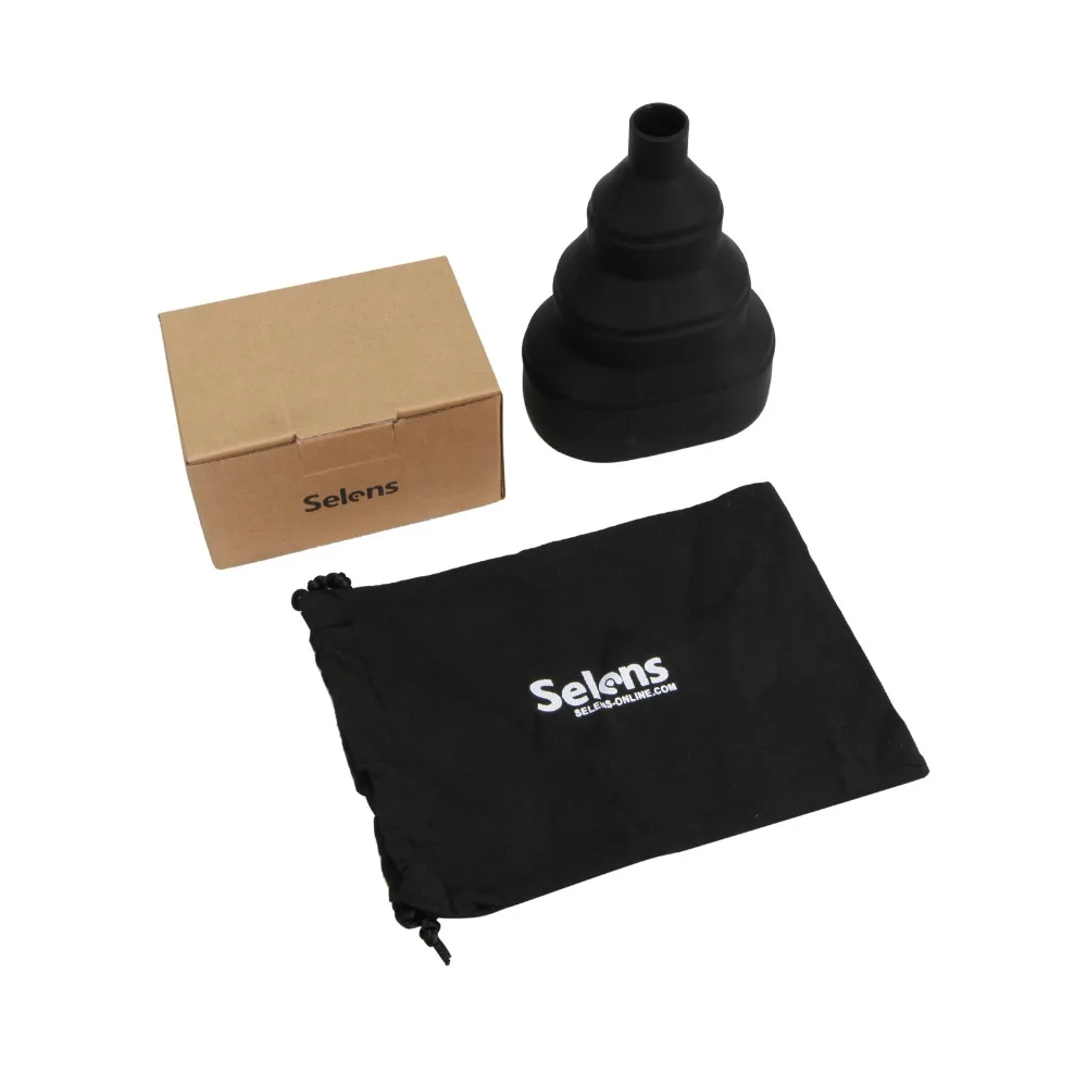Selens Flash Speedlite Filter diffuser Beam tube Conical Snoot For Canon Nikon Yongnuo Flash Speedlite (11)