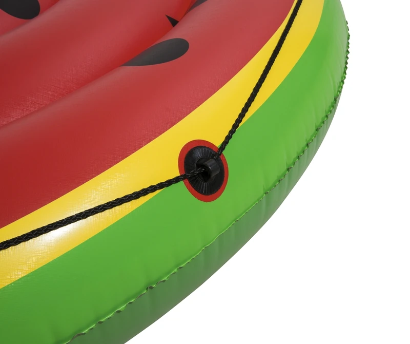  Dia 74inch Inflatable Watermelon Island Pool Float Inflatable Fruit Floats Summer Air Bed Mattress 