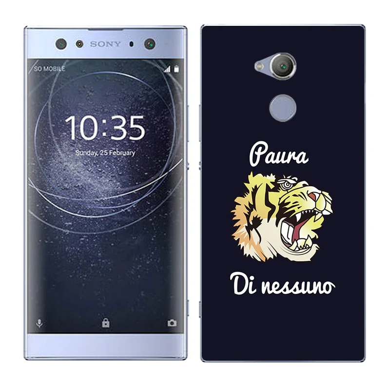 Чехлы для телефонов Sony Xperia XA2 Ultra 6 0 дюйма модные окрашенные чехлы из ТПУ
