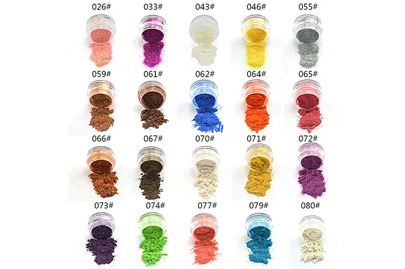 20 Colors Eye Shadow Makeup Powder Naked Pigment Mineral Shimmer Matt Shadows Make Up Highlighters Brightens Brands Eyeshadow  (12)