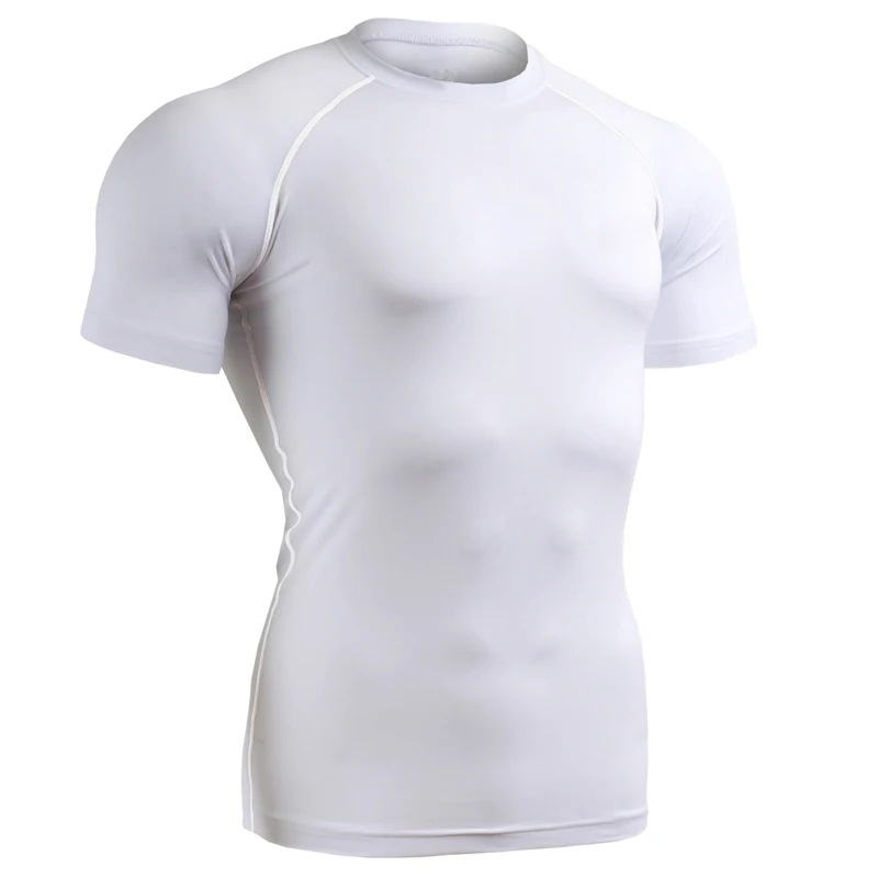 Качество Гольф рубашка круглый вырез горловины Футболка однотонная белая Для мужчин Топ Для мужчин с коротким быстросохнущие футболка Лучшие спортивная рубашка Размер s-4XL - Цвет: Зеленый