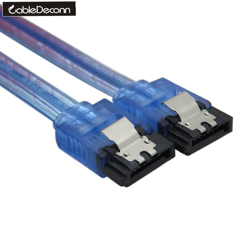 Super Speed SATA 3.0 III SATA3 6GB s Hard Disk Drive Cable Blue Durable