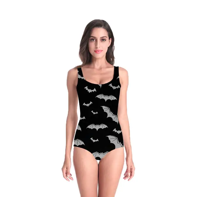 skull swimsuit