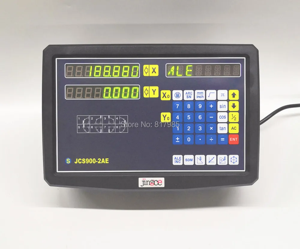 New milling DRO 2 Axis digital readout lathe 2 axis displayin Level