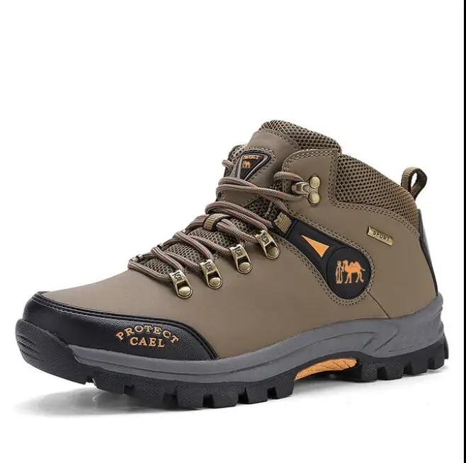 

Man Outdoor Shoes Camouflage Water Resistant Breathable Hiking Shoes For Women Climbing Trekking Sneakers big size EU 38-45