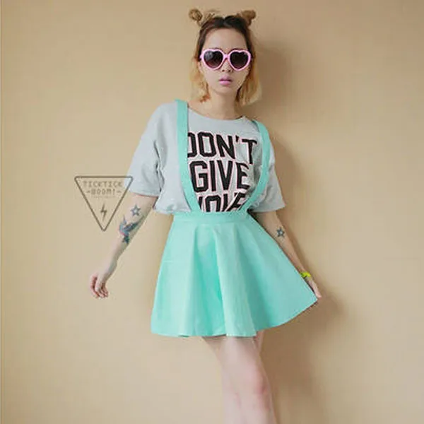Pleated Skirt Mini Dress
