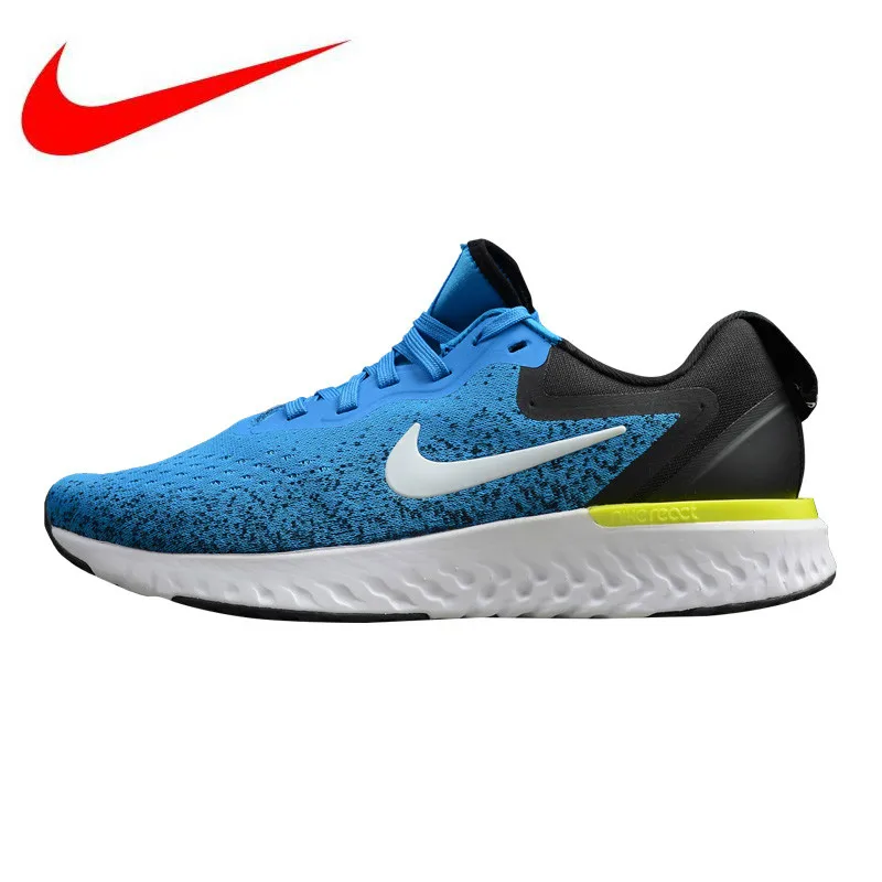 Original Nike Odyssey React Men's Running Shoes, Blue & Black, Shock ...