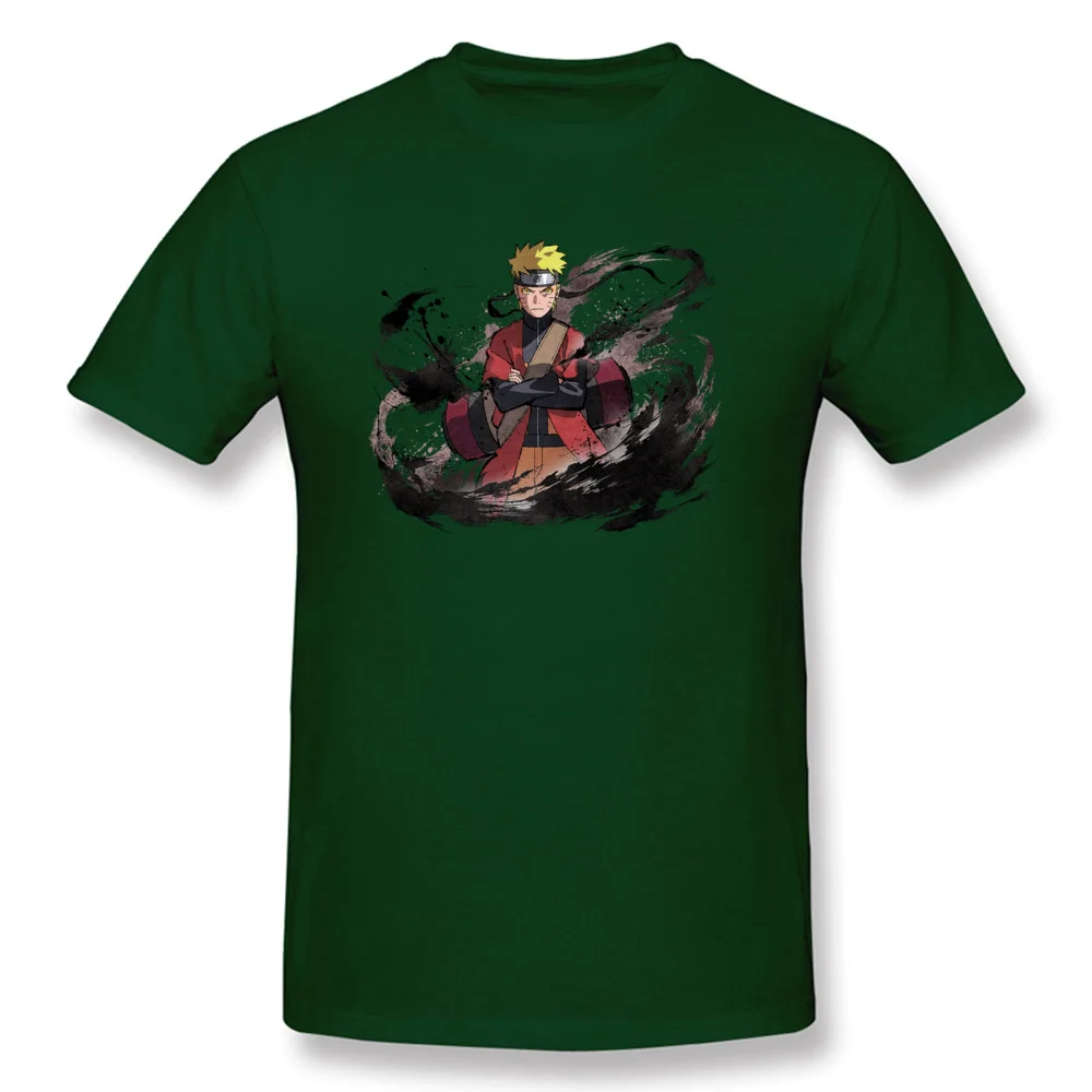 Crazy Naruto-Sage-mode-render T Shirts Discount Mother Day Short Sleeve O Neck Tops T Shirt Pure Cotton Mens Street Tops Shirts Naruto-Sage-mode-render dark