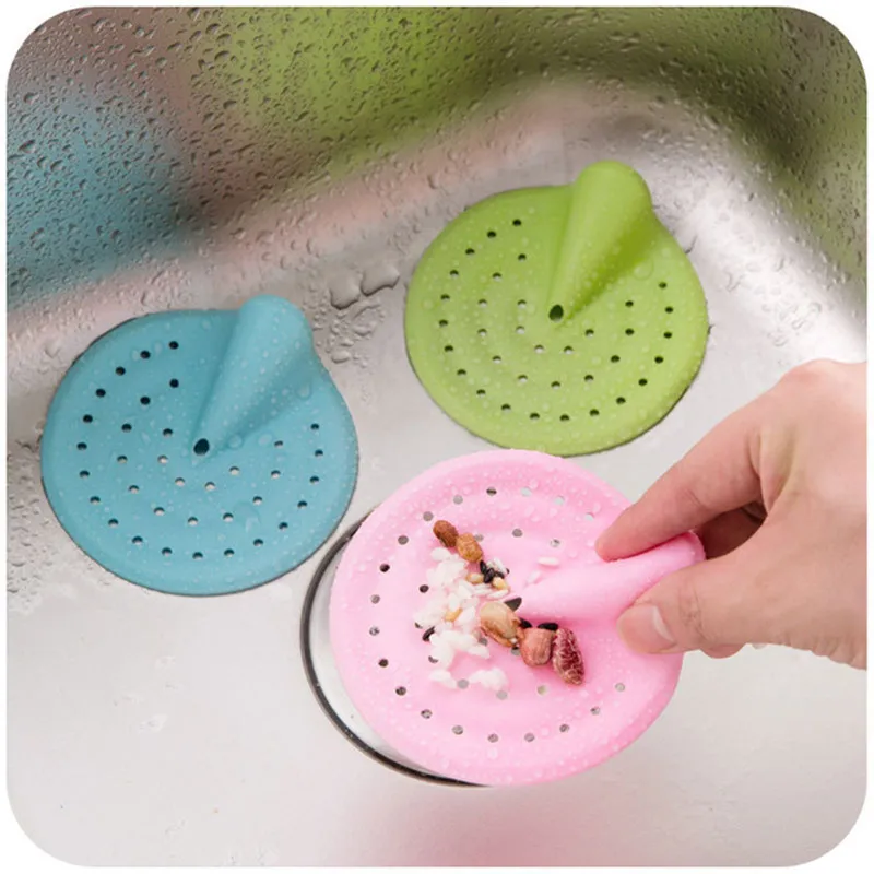 hair Catcher Bath Stopper Strainer Kitchen Sink Strainer Shower Cover Kitchen Bathroom Basin Sink Strainer Filter Drain Strainer (3)