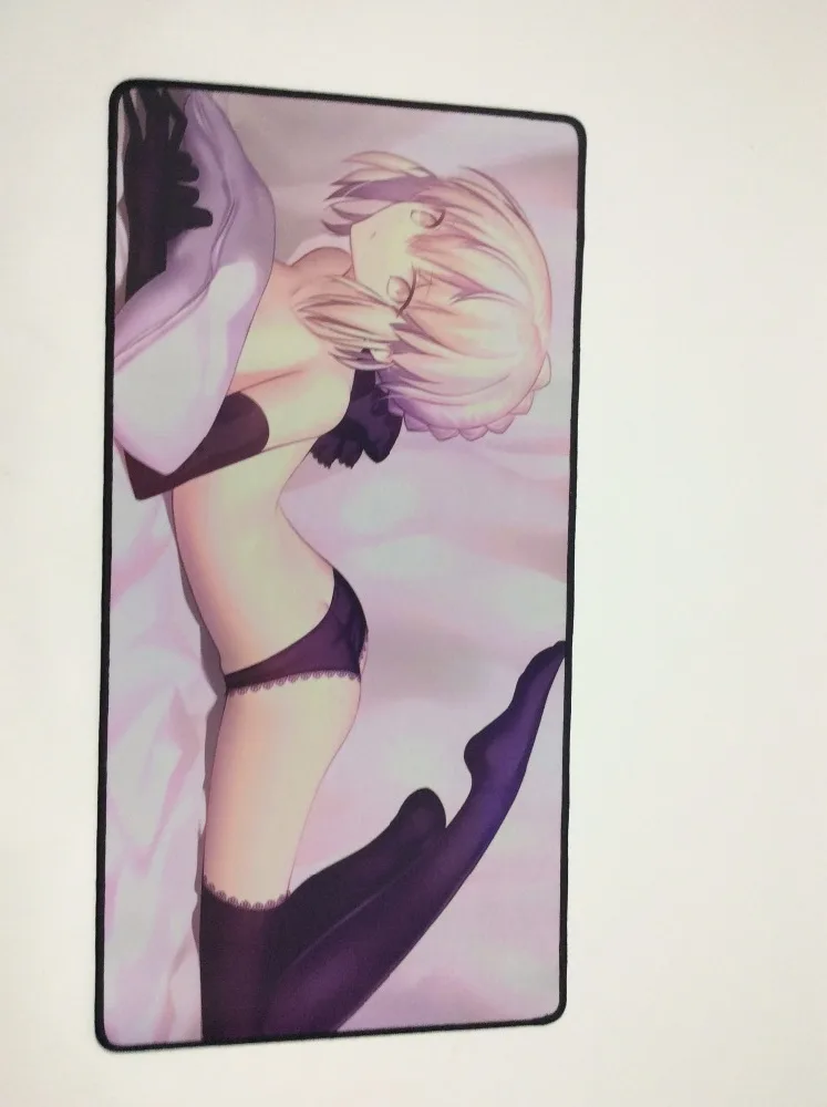 Mairuign Sexy Girl Anime Free Shipping Rubber Slip Game Notebook Durable Large Lock Edge Game Table Mouse Pad 900*400*3mm