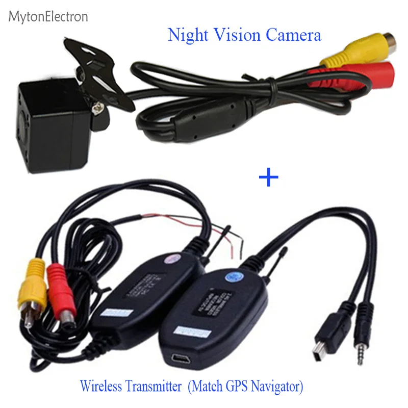 

Wireless Car quality Wide rear View Night Vision Waterproof Rear Backup Camera for GPS Navigator (Must with AVIN function)