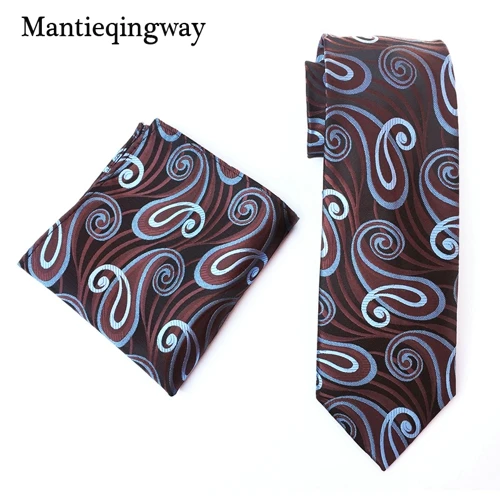 Новое поступление, галстук, набор, деловой платок, галстук, галстук, Homme Noeud Papillon, мужские галстуки, мужские галстуки - Цвет: T75