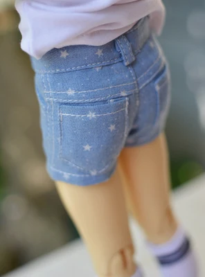 1/3 1/4 на шарнирах, в масштабе одежда аксессуары джинсовые Шорты для BJD/SD кукла. в комплект не входят кукла, парик и другие Аксессуары 0545 - Цвет: Blue