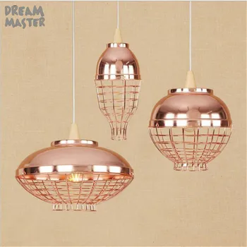 

Europe Style Modern Pendant hanglamp fixtures E27 bulbs Metal Pendant Lights, hanging lamp Edison vintage industrial living room