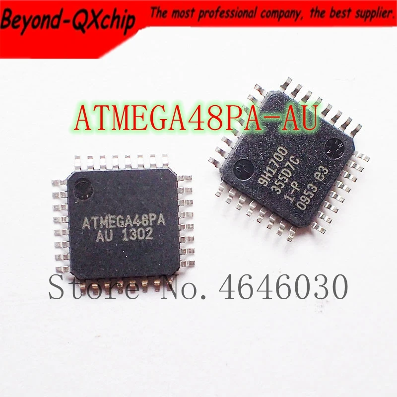 100 шт./лот ATMEGA48PA-AU MEGA48PA-AU ATMEGA48PA ATMEGA48 TQFP32