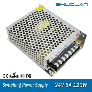 

Dc 24V 5A 120W High Quality Switching Power Supply for Led