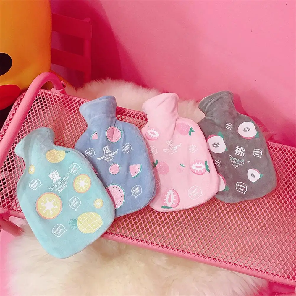 Hot Water Bag Japanese Korean Style Cute Pink Girl Water Injection Explosion Proof Hot Water Bag