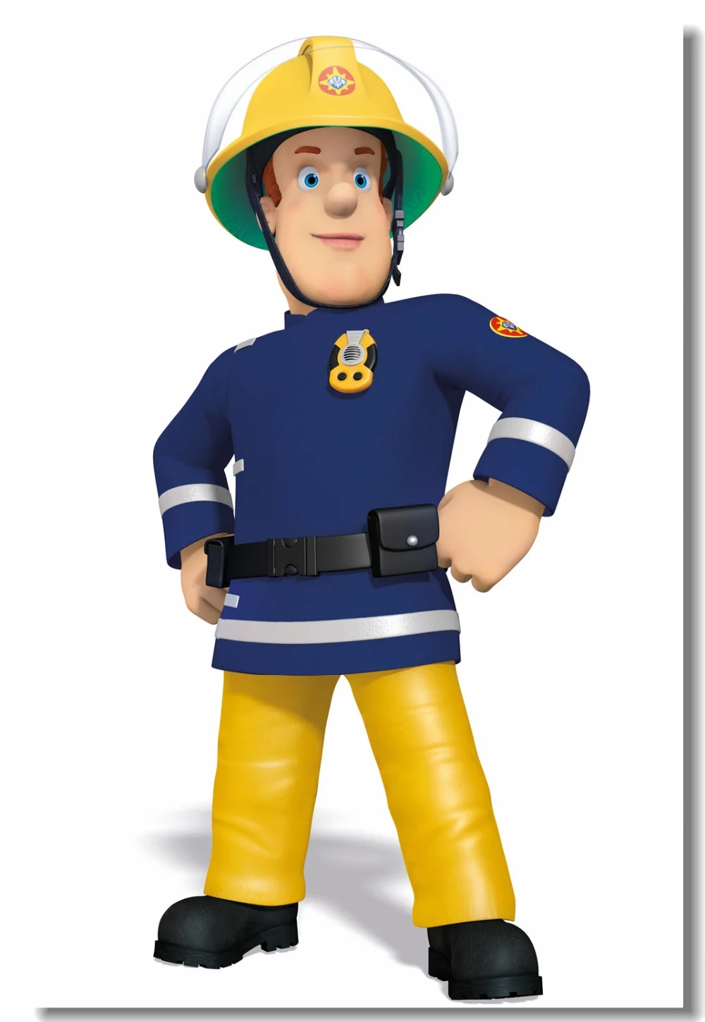 Spiksplinternieuw Custom Canvas Wall Mural Fireman Sam Poster Fireman Sam Wall PH-88