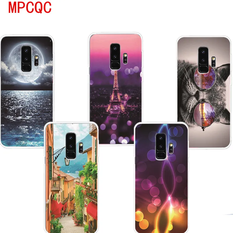MPCQC fashion Anti-fall Animal case for Samsung Note8 9 J3 J4 J5 J6 J7 J8 2017 2018 Back cover soft TPU pattern phone |