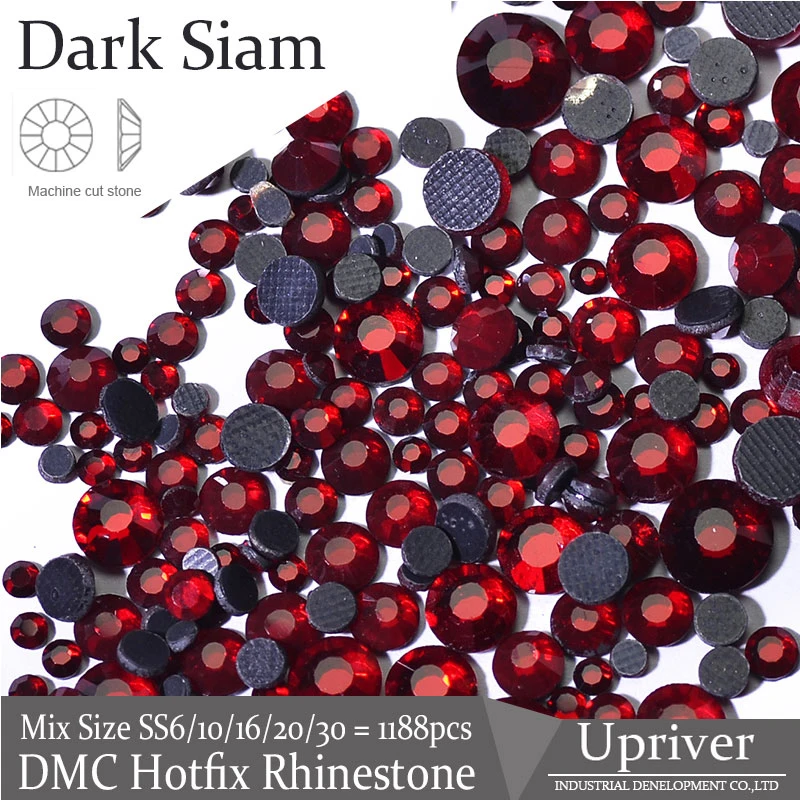 Wholesale-Bright-Glass-Best-Quality-SS20-Dark-siam-Hotfix-Rhinestones-1440pcs-For-Jewelry-Accessories