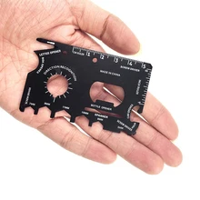 Многофункциональный 15 в 1 карточный нож угловой ключ на шесть размеров отвертка edc многофункциональные инструменты наружные инструменты