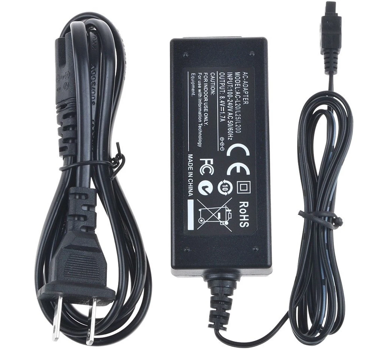 Carregador Adaptador ac para Sony Hdr-pj10 Pj30v Pj50v Pj200 Pj220 Pj230 Pj260v Pj320 Pj340 Pj380 Pj390 Handycam Filmadora - Image 3
