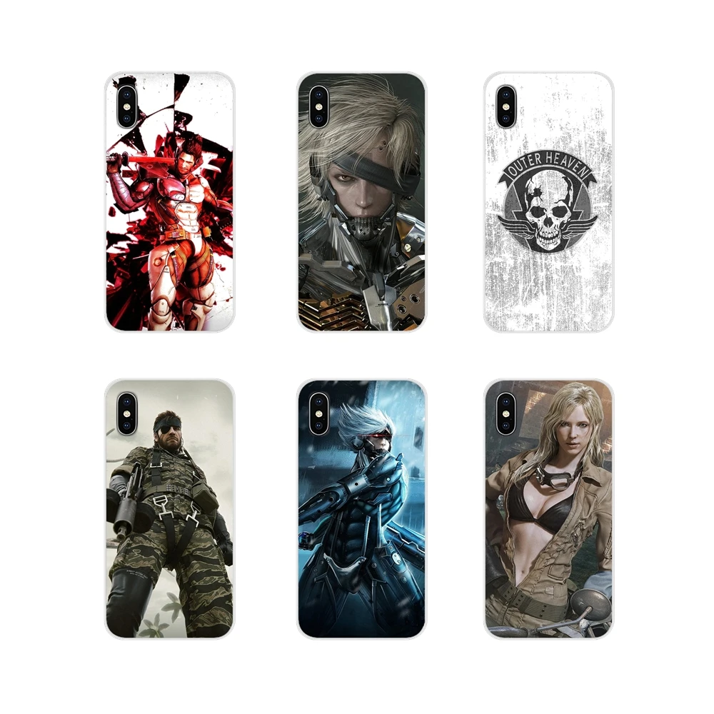 

For Xiaomi Mi4 Mi5 Mi5S Mi6 Mi A1 A2 5X 6X 8 9 Lite SE Pro Mi Max Mix 2 3 2S Accessories Phone Cases Covers Metal Gear Solid V