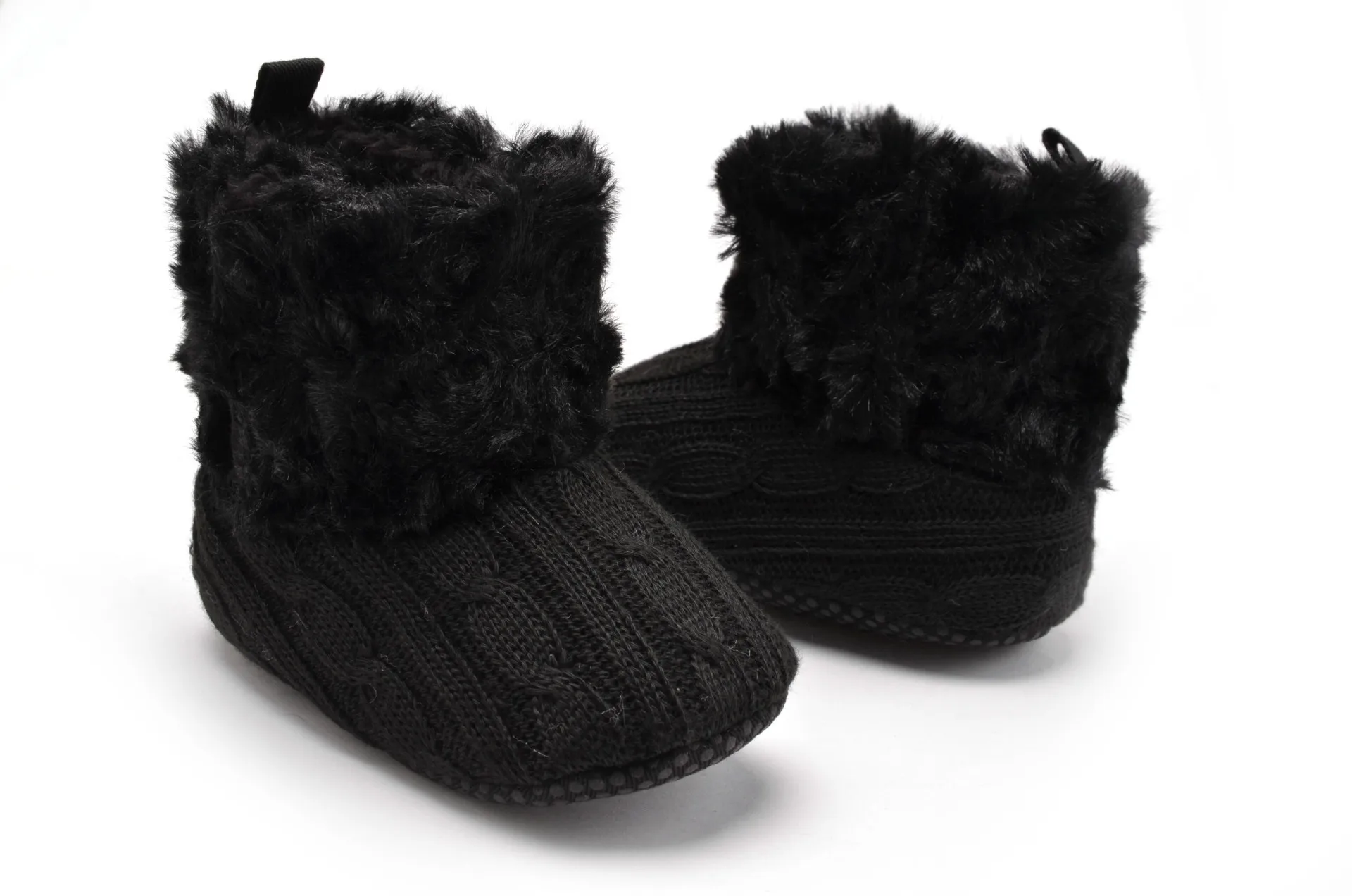 YWHUANSEN Винтаж зимние теплые новорожденная девочка малыш Prewalker утепленная одежда обувь сапоги и ботинки для девочек младенческой малыша