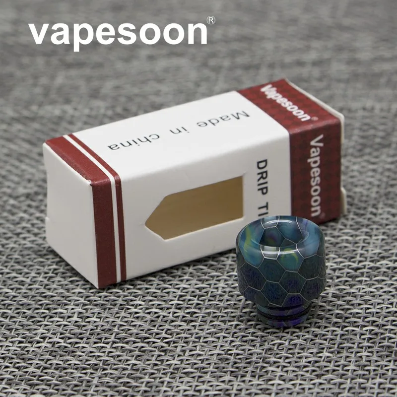 Vapesoon 20 шт./лот 510 змеиной кожи эпоксидной смолы потека для 510 Нитки распылитель таких как Melo 3 мини TFV4 мини-форсунки и т. д