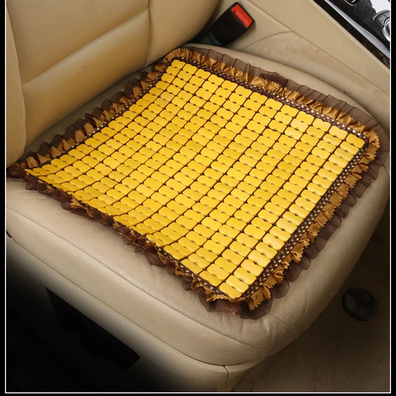 

Bamboo car seat cushion wood beads Square General car seat cover summer ventilation seat bamboo mat