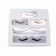Microblading Training постоянный Макияж поставки бровей Трафареты карты x8162