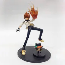 Anime 1/8th escala hitman renascer tsunayoshi sawada figura de ação kyoya hibari pvc brinquedos 21-23cm