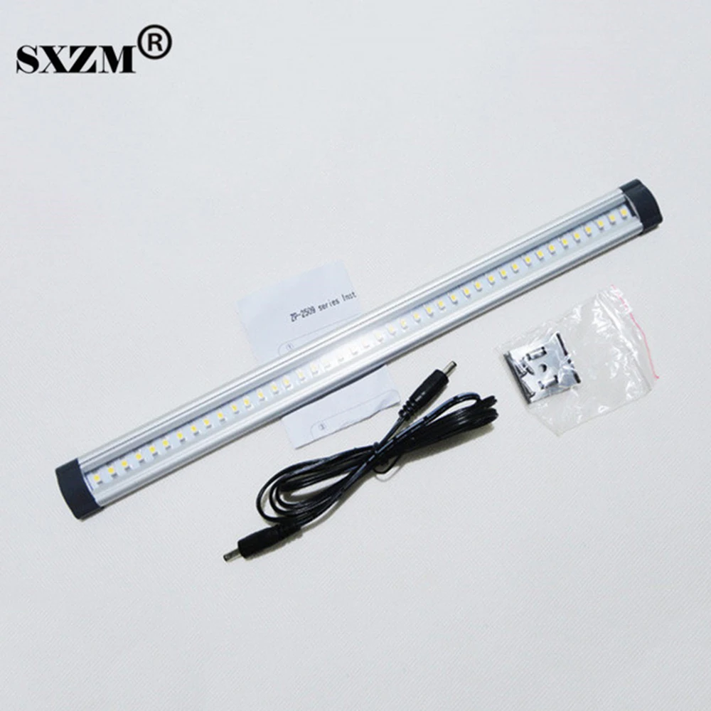 

SXZM led kitchen light ulter thin Cabinet lamp 3W 300mm with 42led SMD 3528 DC12V 300lm White or warm white