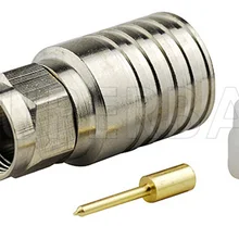 Superbat 10 шт. RF 75 Ом разъем F обжимной разъем мужской разъем для RG11