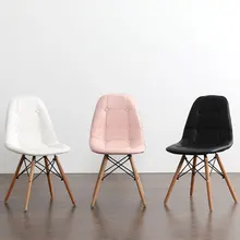 Нордический домашний задний стул для макияжа, туалетный стул для спальни, сетчатый красный маленький стул для ногтей, простой обеденный стул из ткани