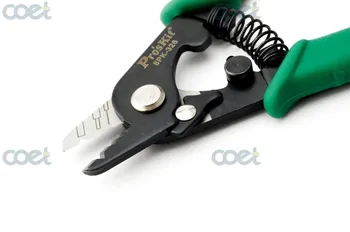 

Fiber Optic Cutter ProsKit 8PK-326 Tri-Hole Optical Fiber Cable Stripper