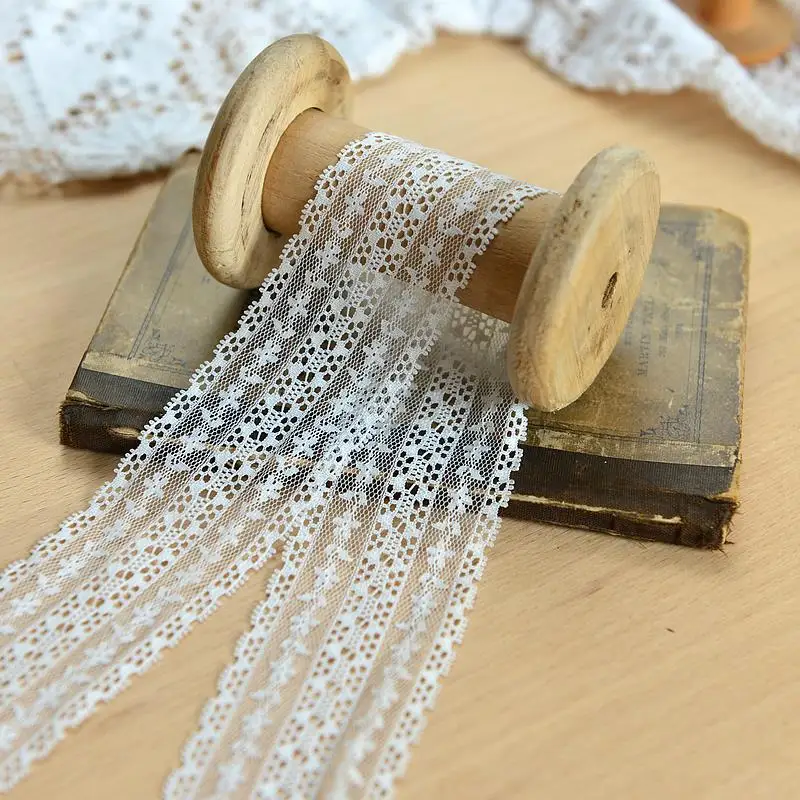 503 white smooth fiber lace lace accessories wide 5cm Diyin Lace from