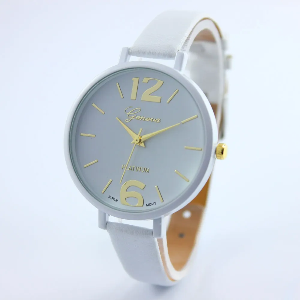

New relojes mujer 2017 Ladies Fashion Watches Women Dress Watch Quarzt relojes mujer PU Leather Casual Watch Relogio feminino