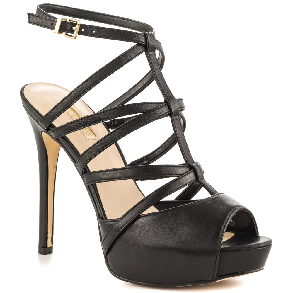 

Zapatos Mujer Sandals Women 2016 Buckle Strap T Strap Peep Toe High Thin Heels Sandalias Mujer Chaussure Femme Sapatos Sandalia