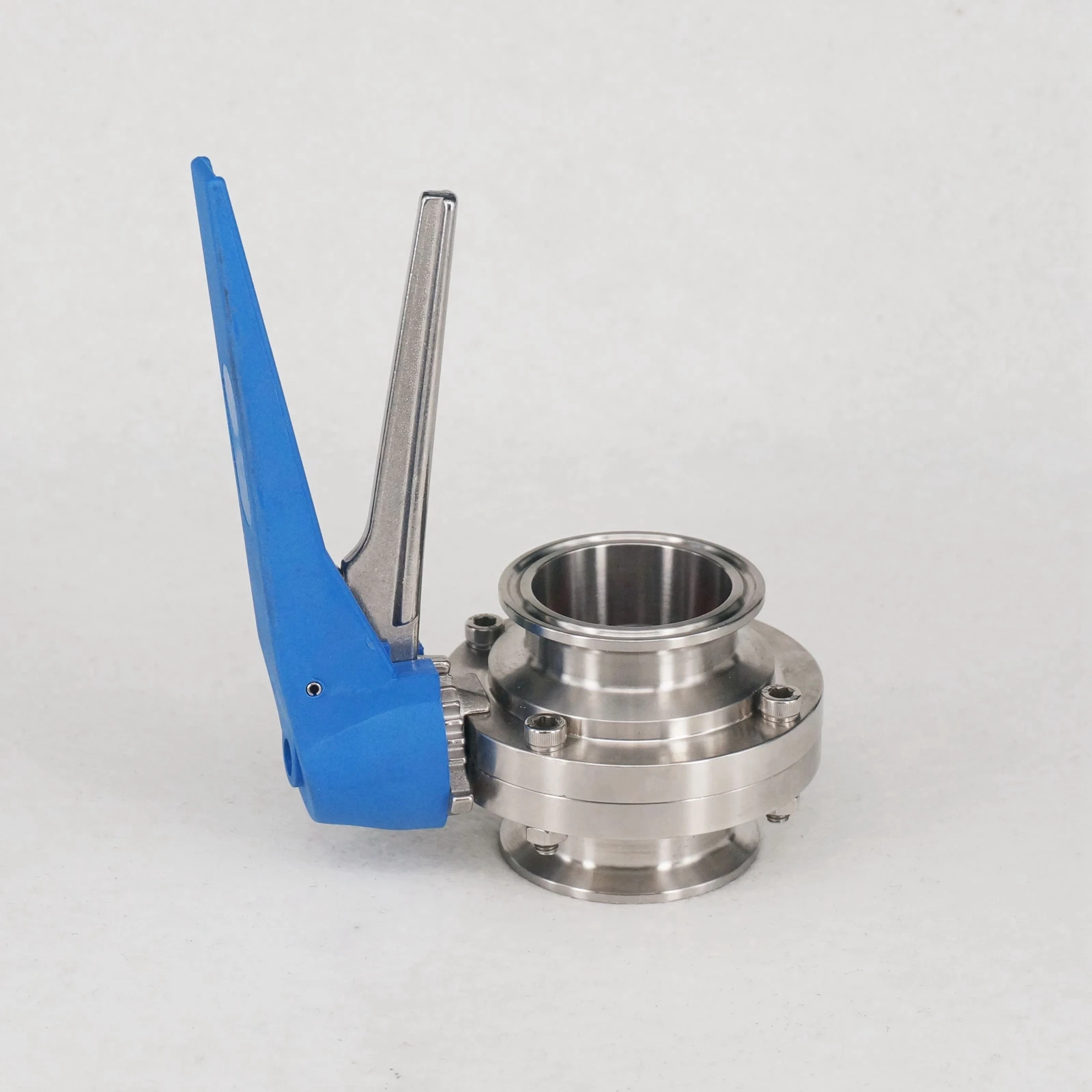 

Fit 51mm Pipe OD 2" Tri Clamp Sanitary Butterfly Valve Flow Control Squeeze Trigger Homebrew SUS 304 Stainless Steel