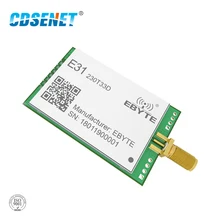 AX5243 230 МГц 2 Вт РЧ модуль большой дальности 8000 м UART интерфейс CDSENET E31-230T33D IOT беспроводной приемопередатчик РЧ передатчик приемник