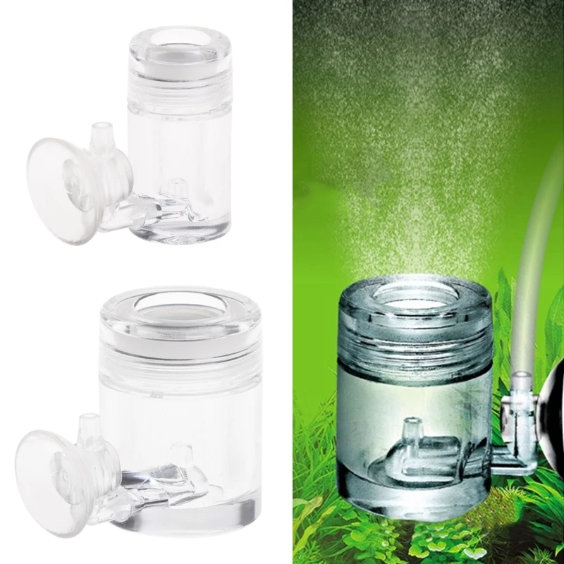 

High Quality CO2 Diffuser With Bubble Counter Acrylic Aquarium Fish Tank Aquatic Plant 2 Size JUN-1A